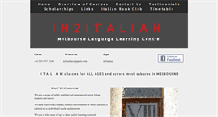 Desktop Screenshot of in2italian.net
